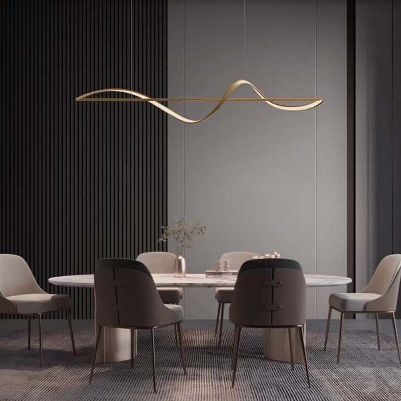 Arelia Pendant Light Wave Minimalist-Neutral Decor