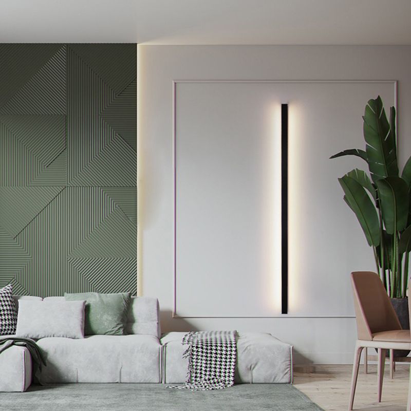 Arveno Wall Lamp Minimalist Linear Gold/Black/White-Neutral Decor