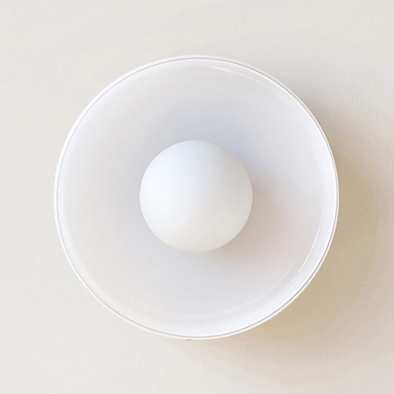 Solven Ceiling Light Drum-Shaped Glass-Neutral Decor