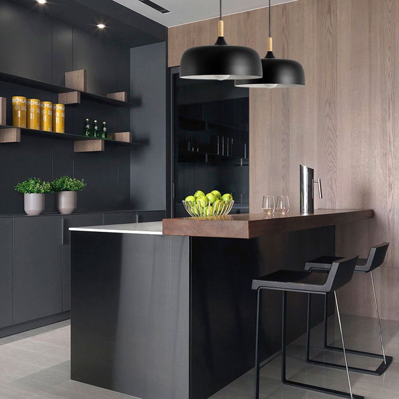 Fedilame Modern Pendant Light Dome Macaron Dining Room