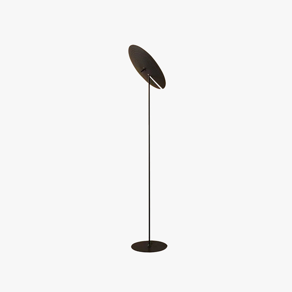 Tuvebek Modern Simple Black Floor & Table Lamp, Metal