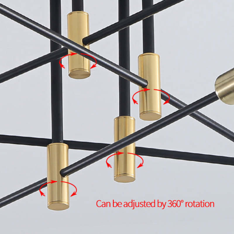 Bori Retro Satellite Shape Ceiling Light-Neutral Decor