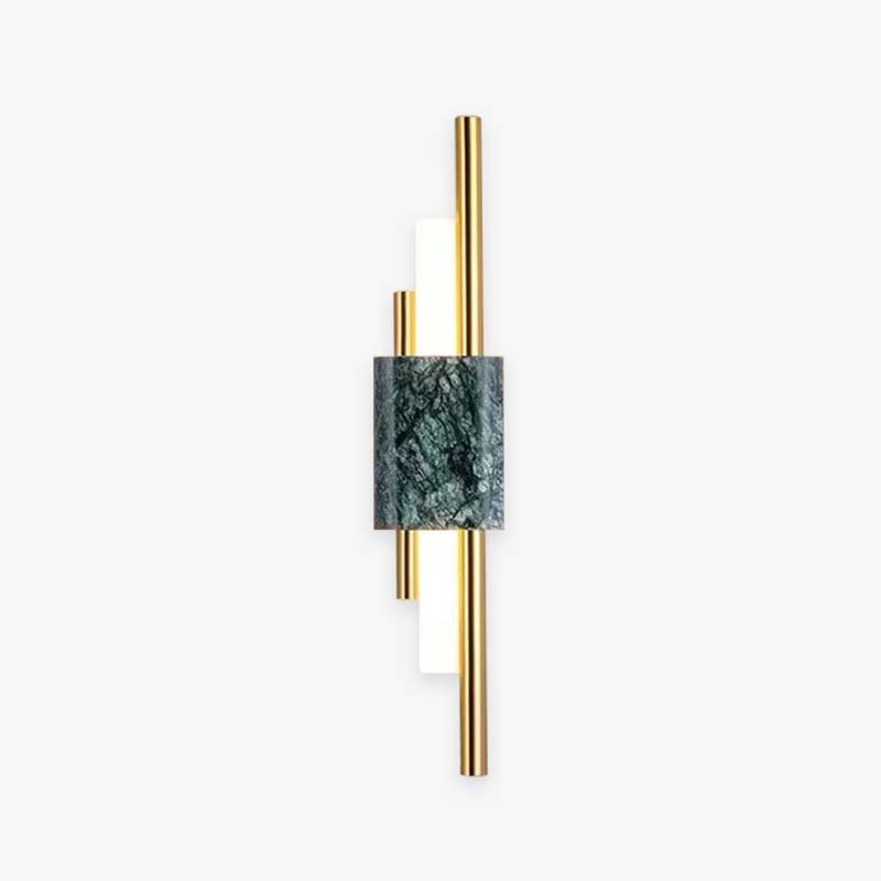 Zebigen Modern Metal/Marble LED Wall Lamp