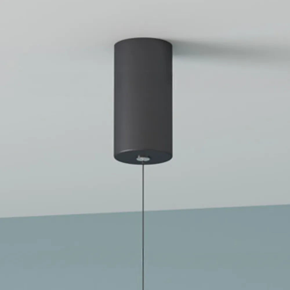 Tavix Minimalist Linear Pendant Light Bedside, Black-Neutral Decor