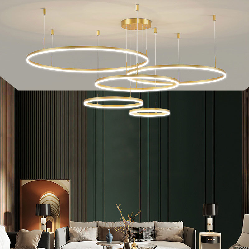 Sorexen Pendant Light Tir-Circle Liner-Neutral Decor