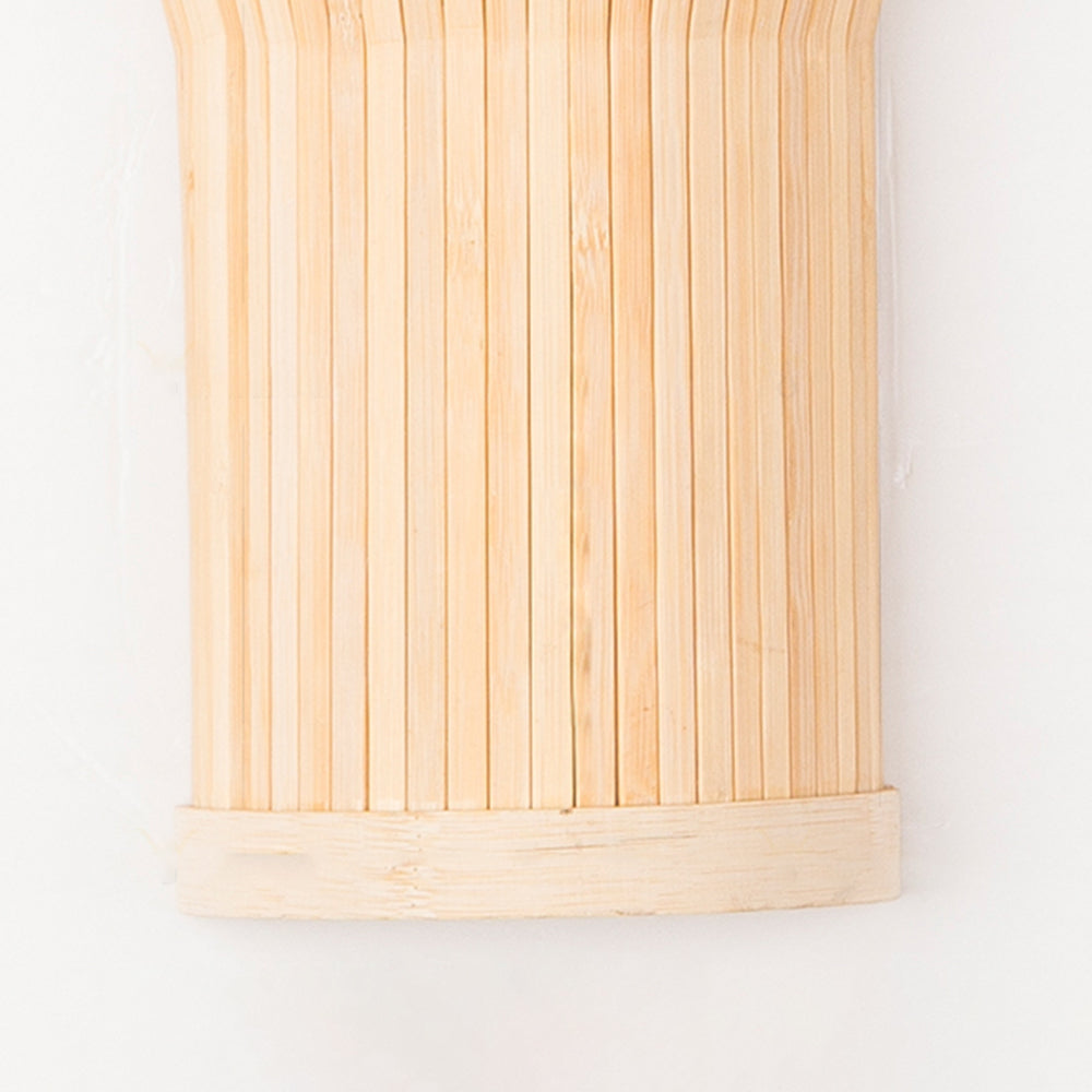 Tunules Led Wall Mounted Bedside Lamp, Rattan/, Bedroom