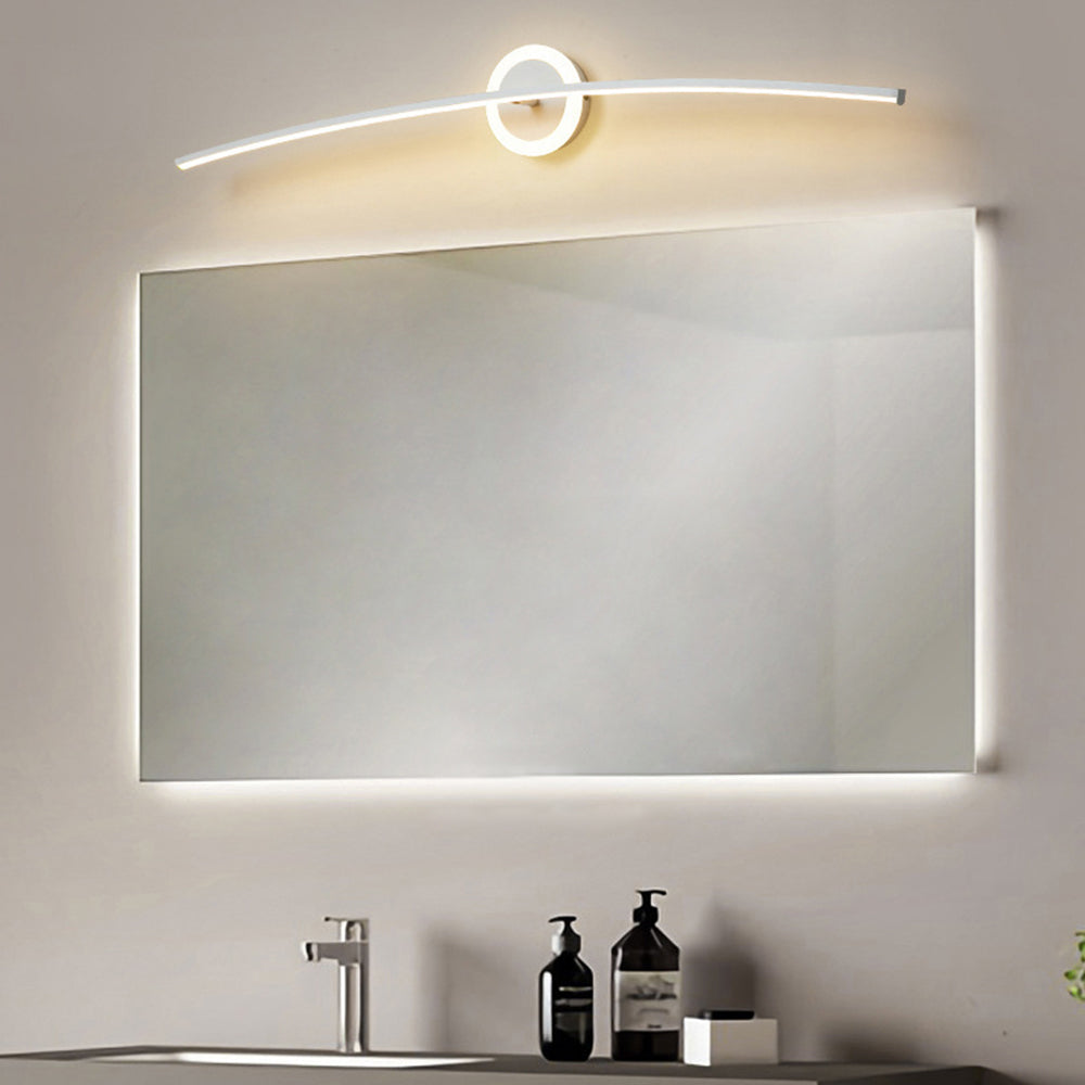 Zutatok Modern Linear Metal Wall Lamp, White