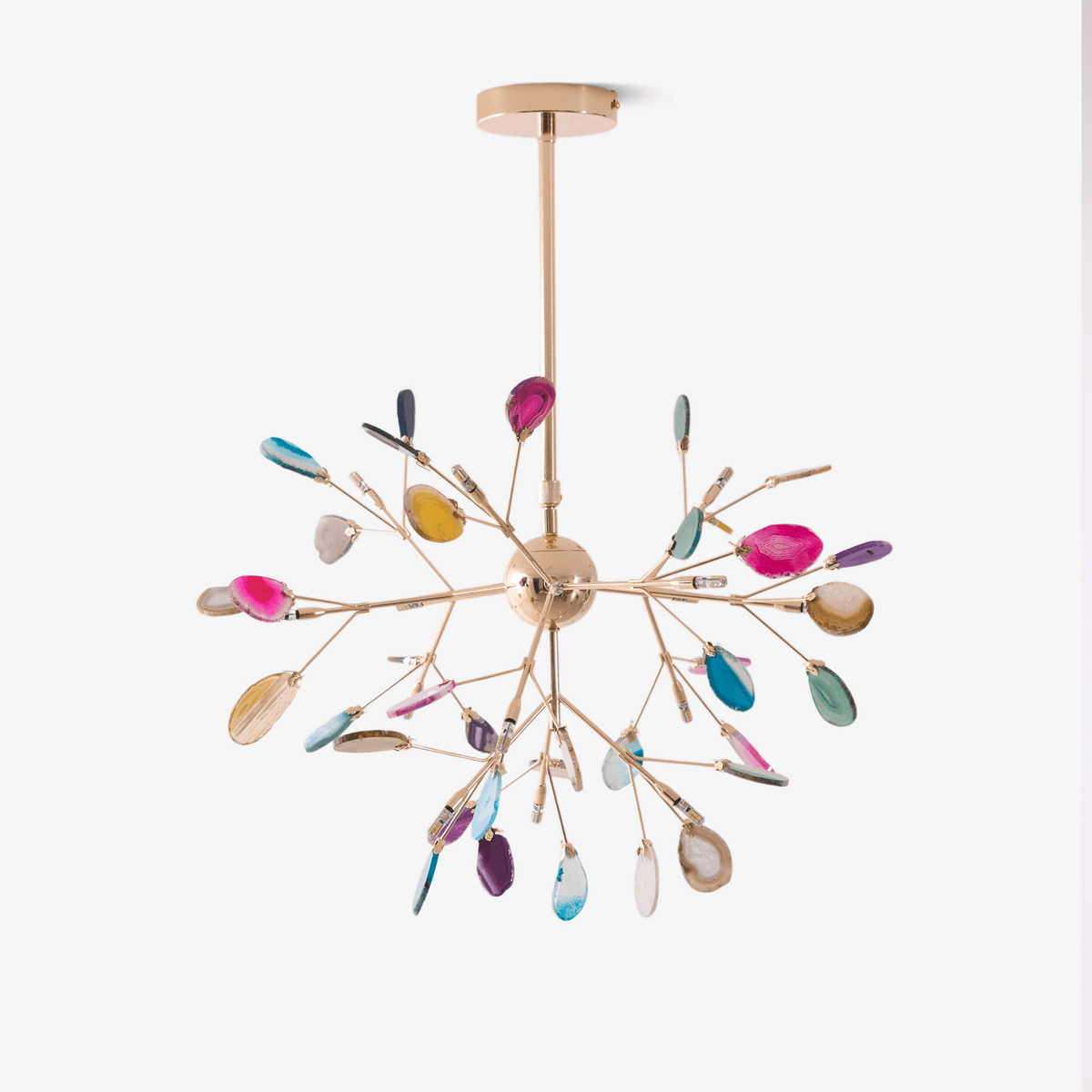 Romimul Chandelier Colorful Branching