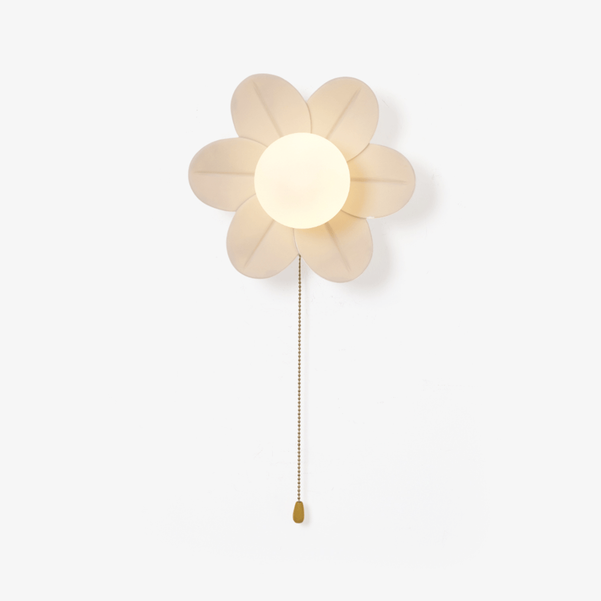 Bov Nordic Art Flowers Resin Wall Lamp
