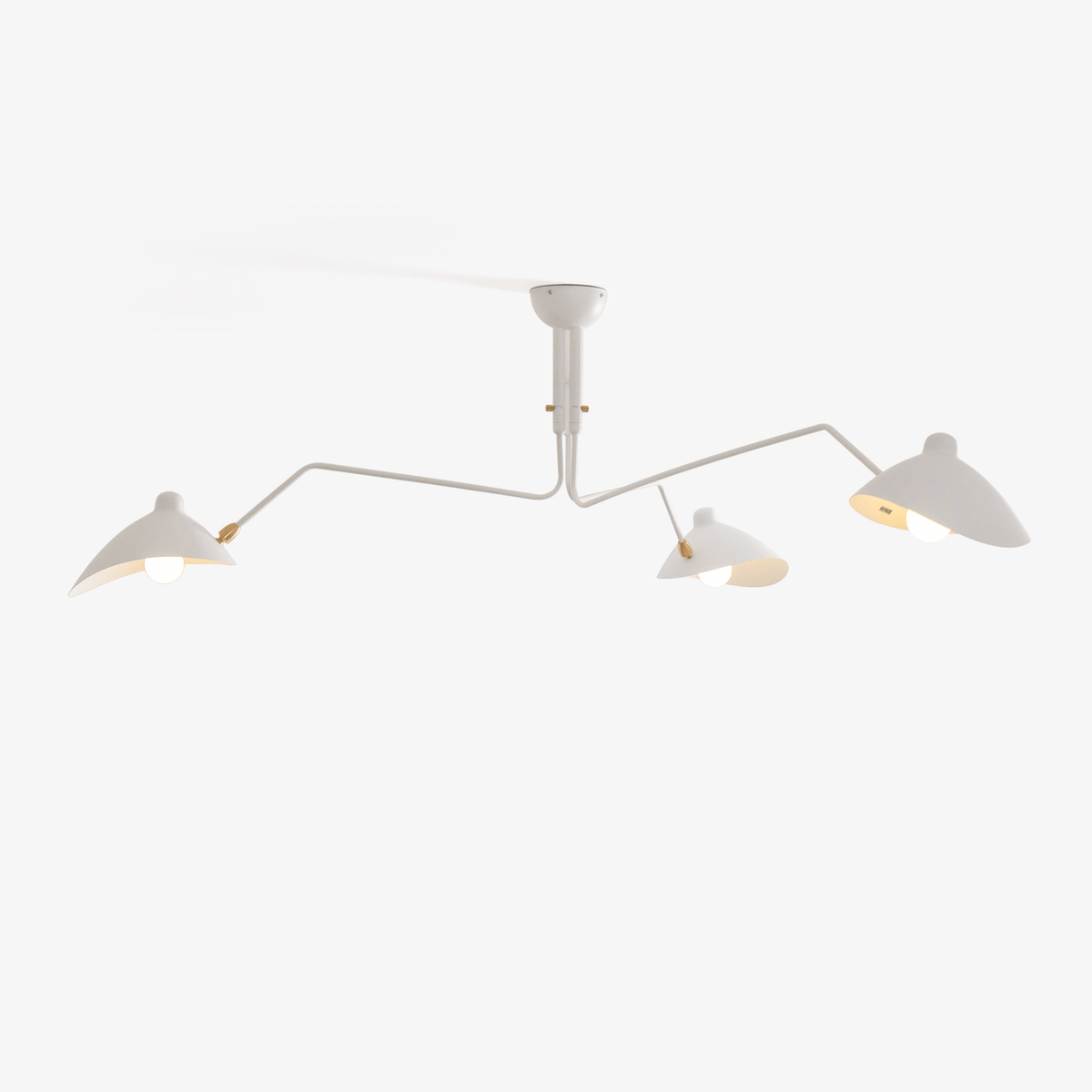 Renuelle Ceiling Light Three Arm Minimalist