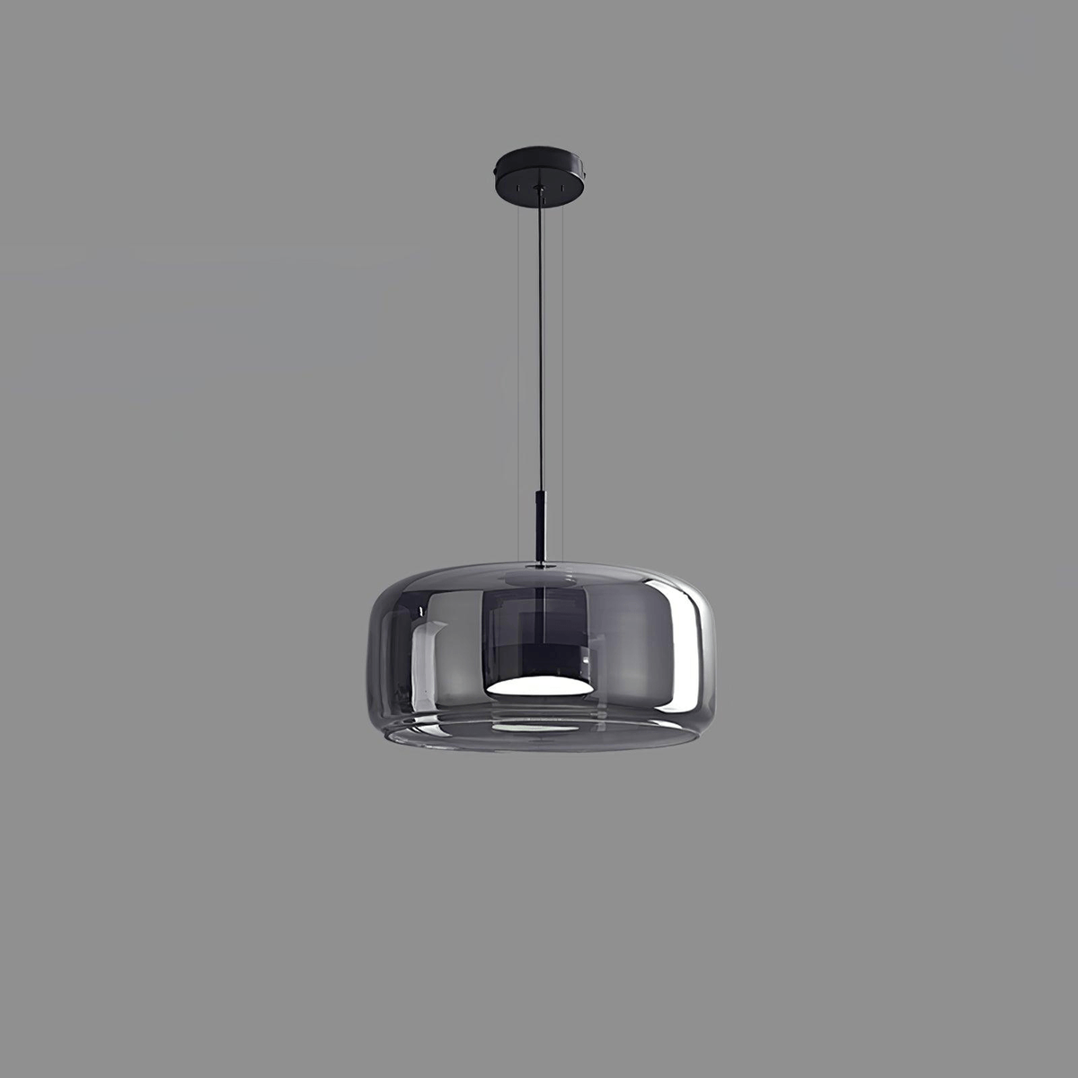 Obsidian Modern Glass Pendant Lamp