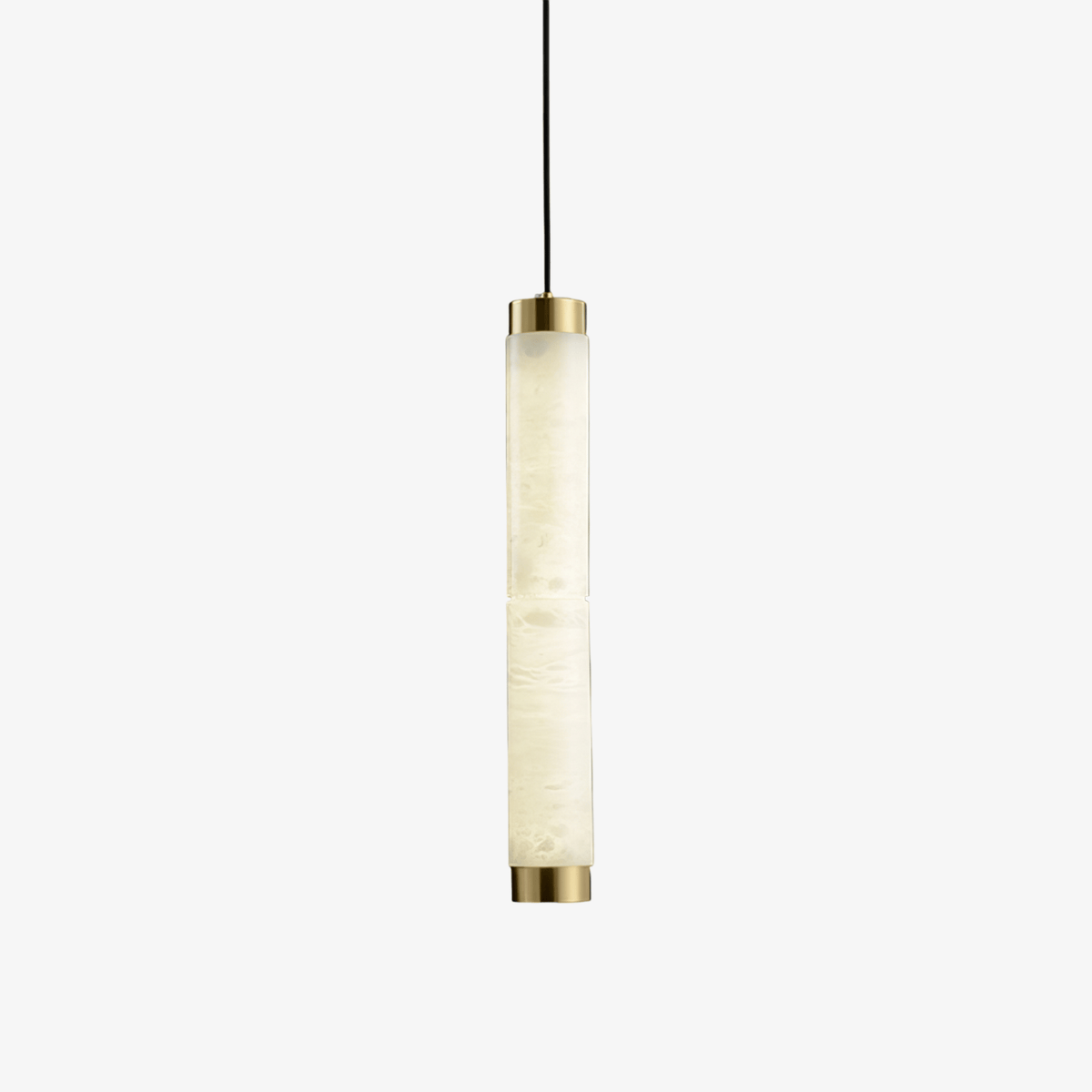 Lira Cylindrical Alabaster Pendant Light
