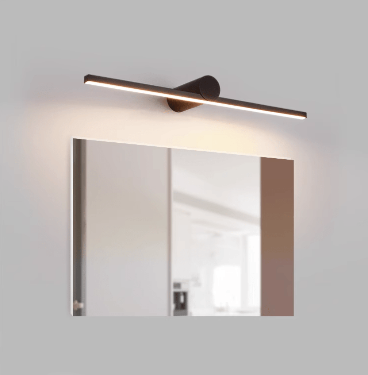 Kylb Black Slim Rechargeable Wall Lamp