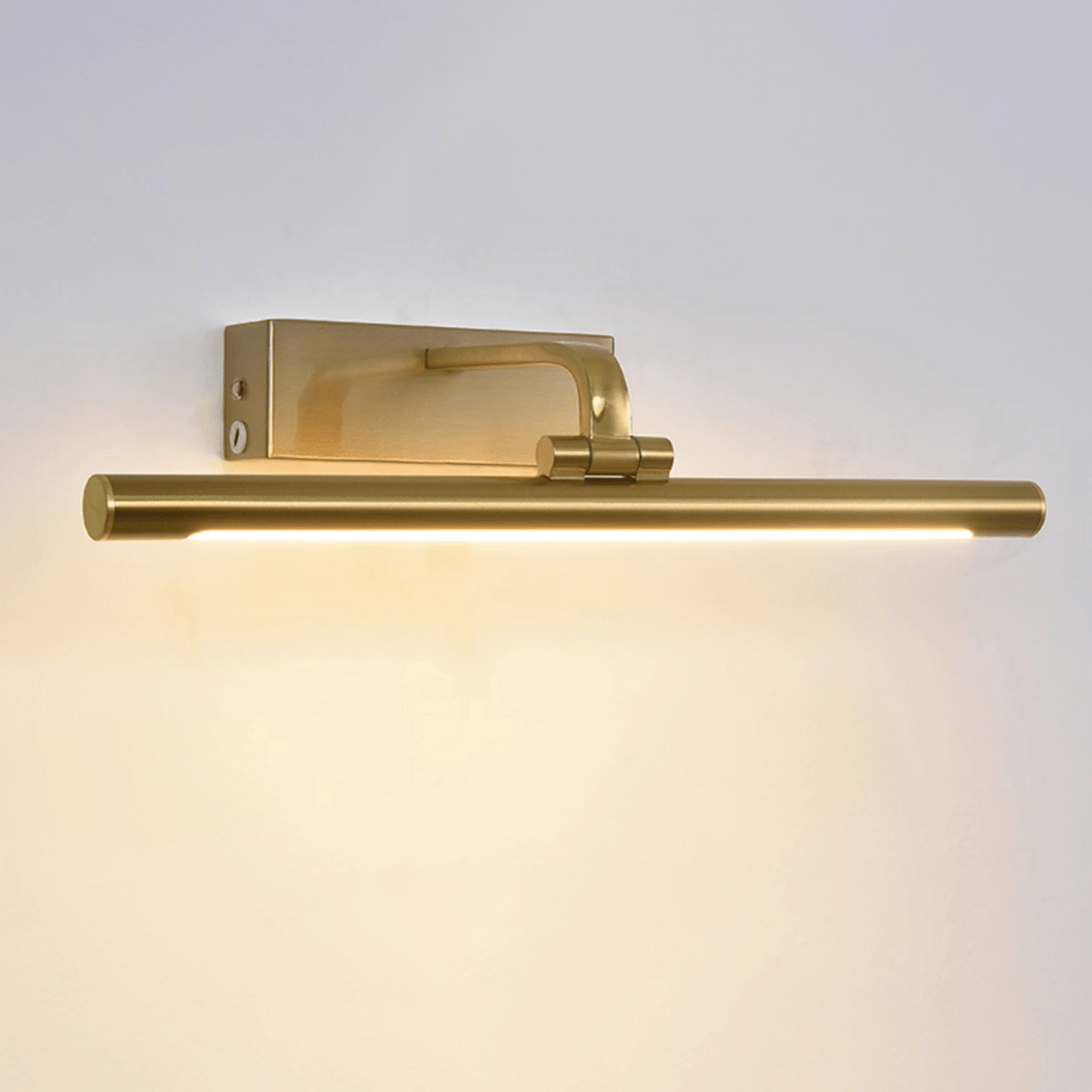 Geth Gold Frame Rechargeable Wall Light