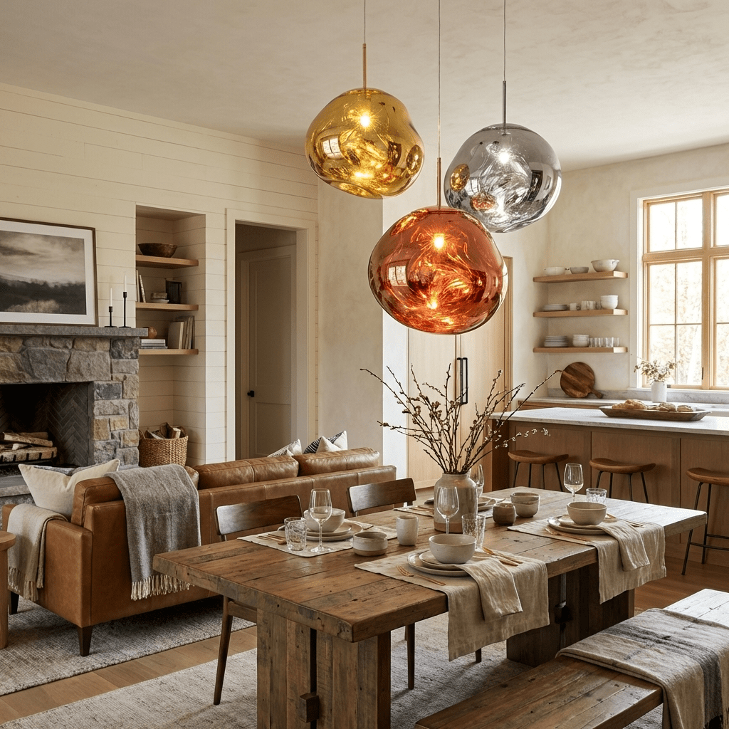 Roseview Lava Pendant Light