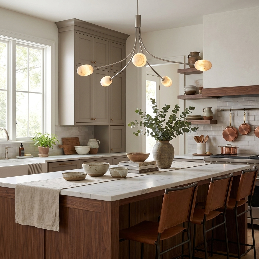 Castercombe Alabaster Chandelier
