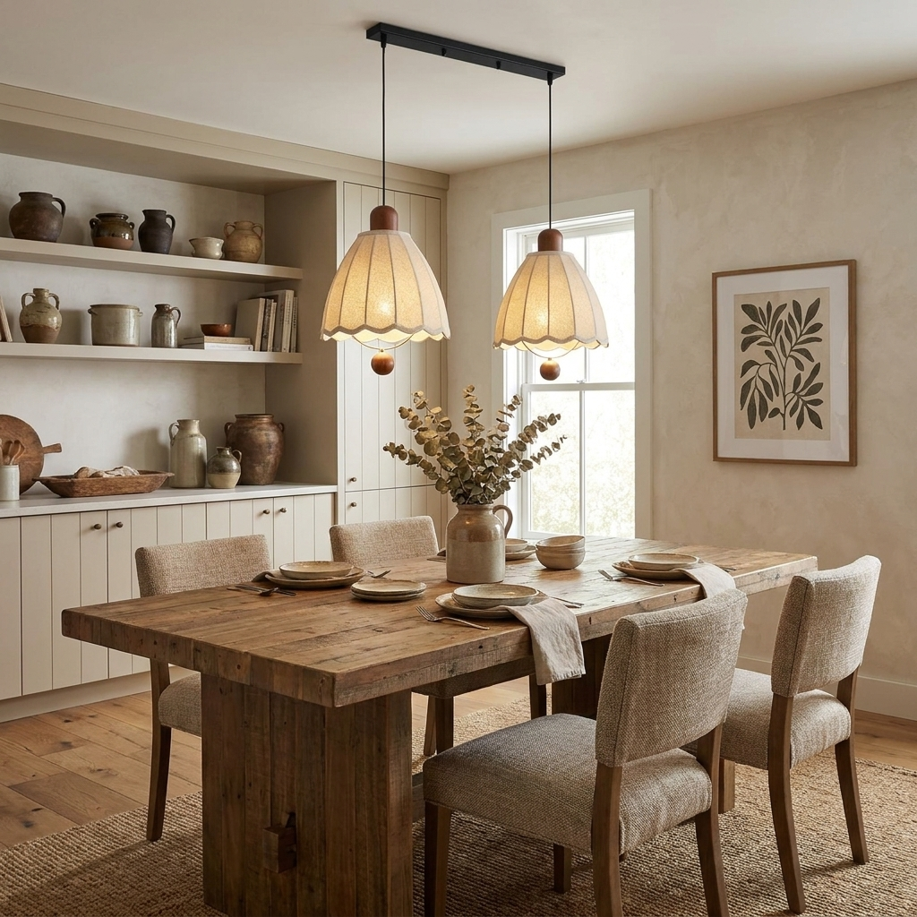 Finscombe Fabric Pendant Lamp