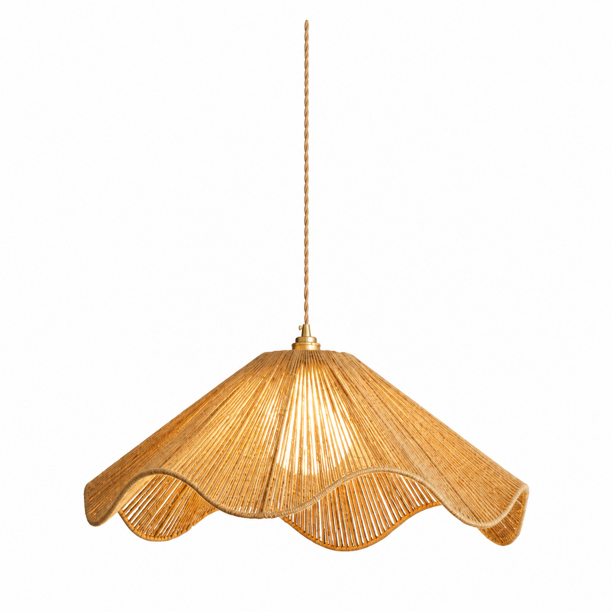 Glencombe Hemp Rope Pendant Lamp