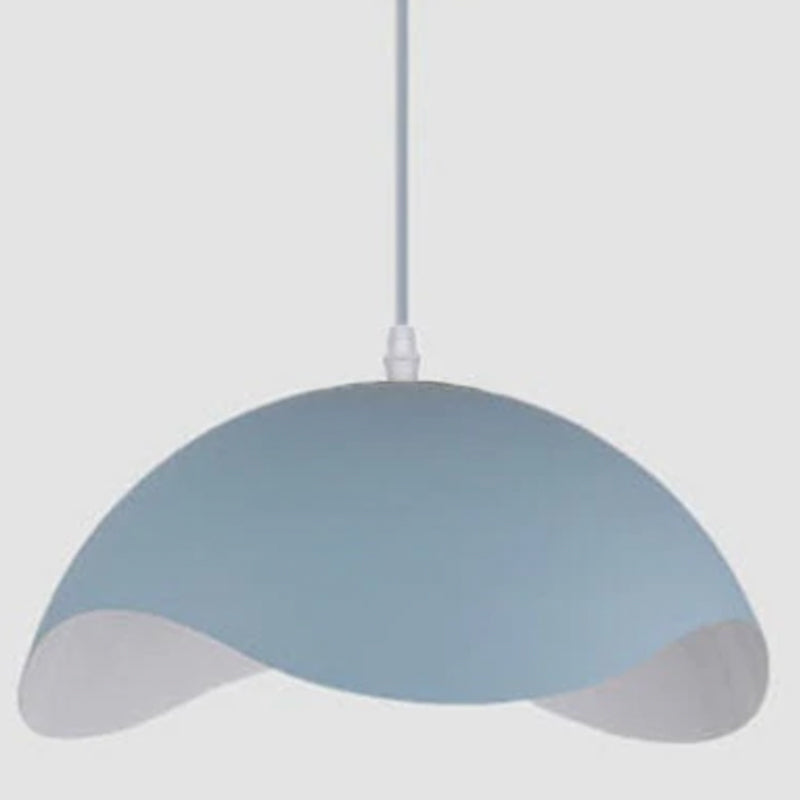 Hobokik Colorful Shade Single Pendant Lights, Wood & Metal