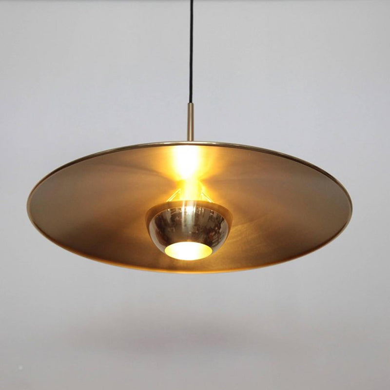 Kiren Minimalist Pendant Light, Gold-Neutral Decor