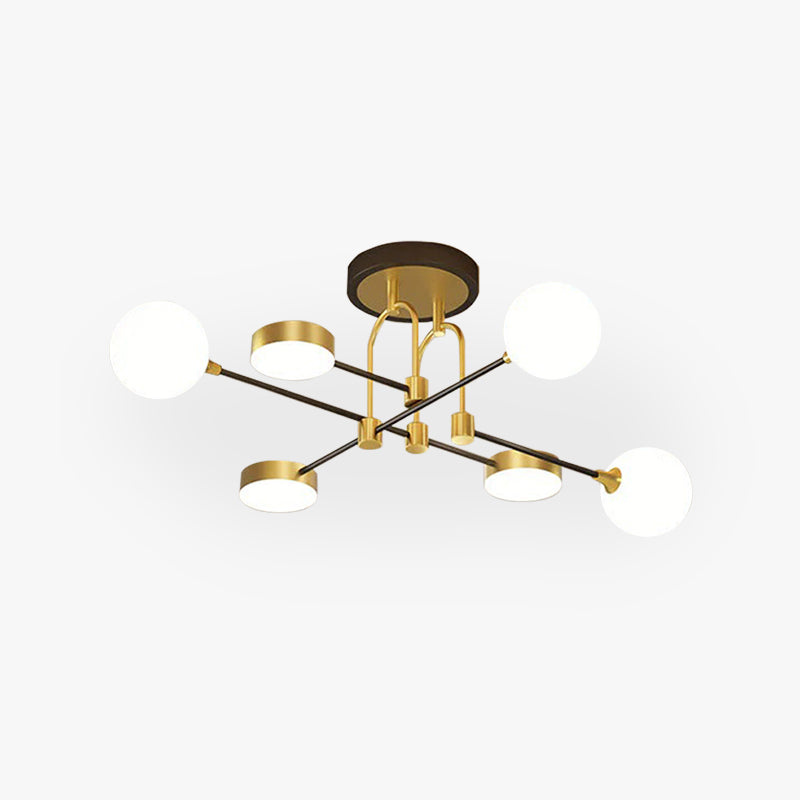 Fisopen Industrial Modern Ceiling Light