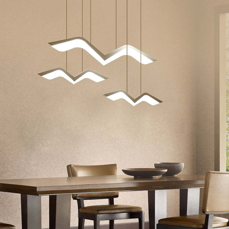 Havetus Seagull Modern Pendant Light, 3 Style