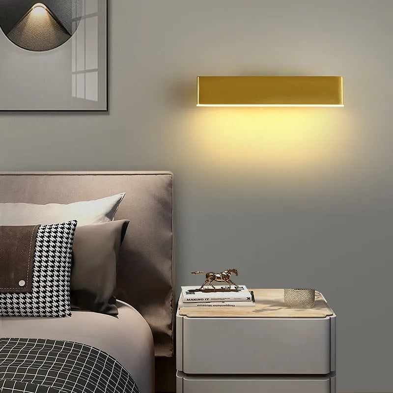 Lirel Rectangular Rotatable Wall Lamp-Neutral Decor