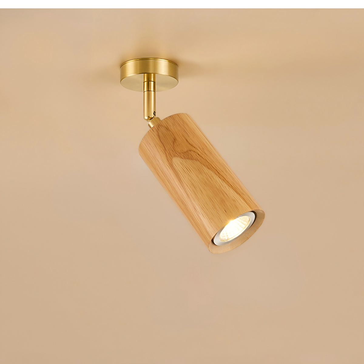 Elvarena Wooden LED Track Light