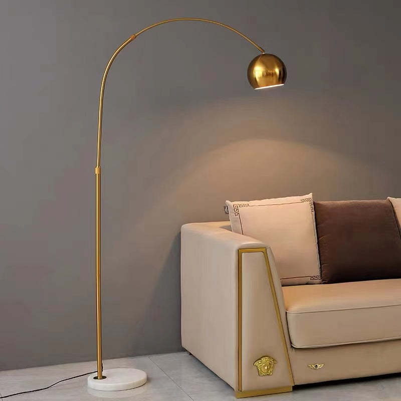 Bosadil Macaron Modern Fishing Arc Floor Lamp