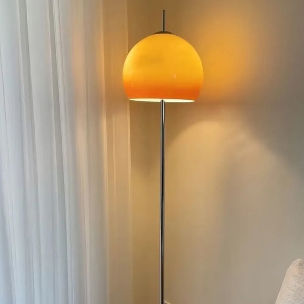 Duvatus Sunset Dome Glass Floor Lamp