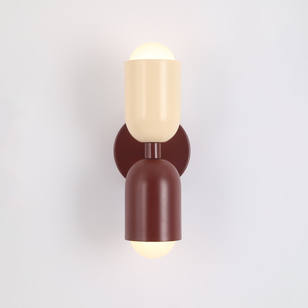 Surix Double-Headed Colorful Wall Lamp-Neutral Decor