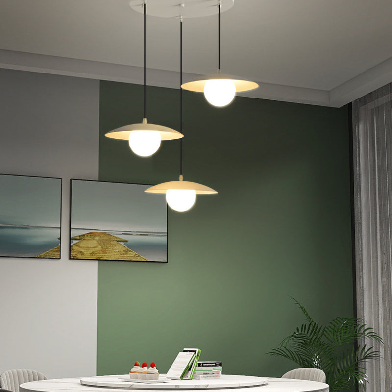 Ripanim Modern LED Pendant Light Metal Dining Room/Bedroom