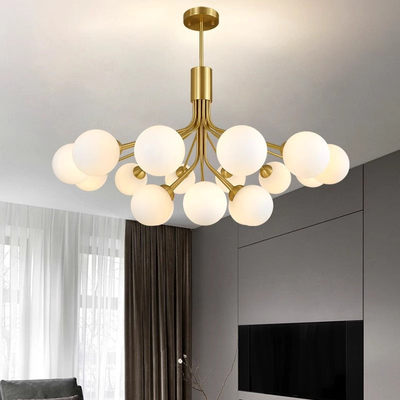 Bagosil LED Chandelier Metal Living Room/Bedroom/Dining Room