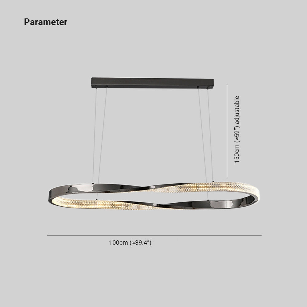 Cilavul Pendant Light, Aluminium & Arcylic, 1/2 Rings, 2 Color