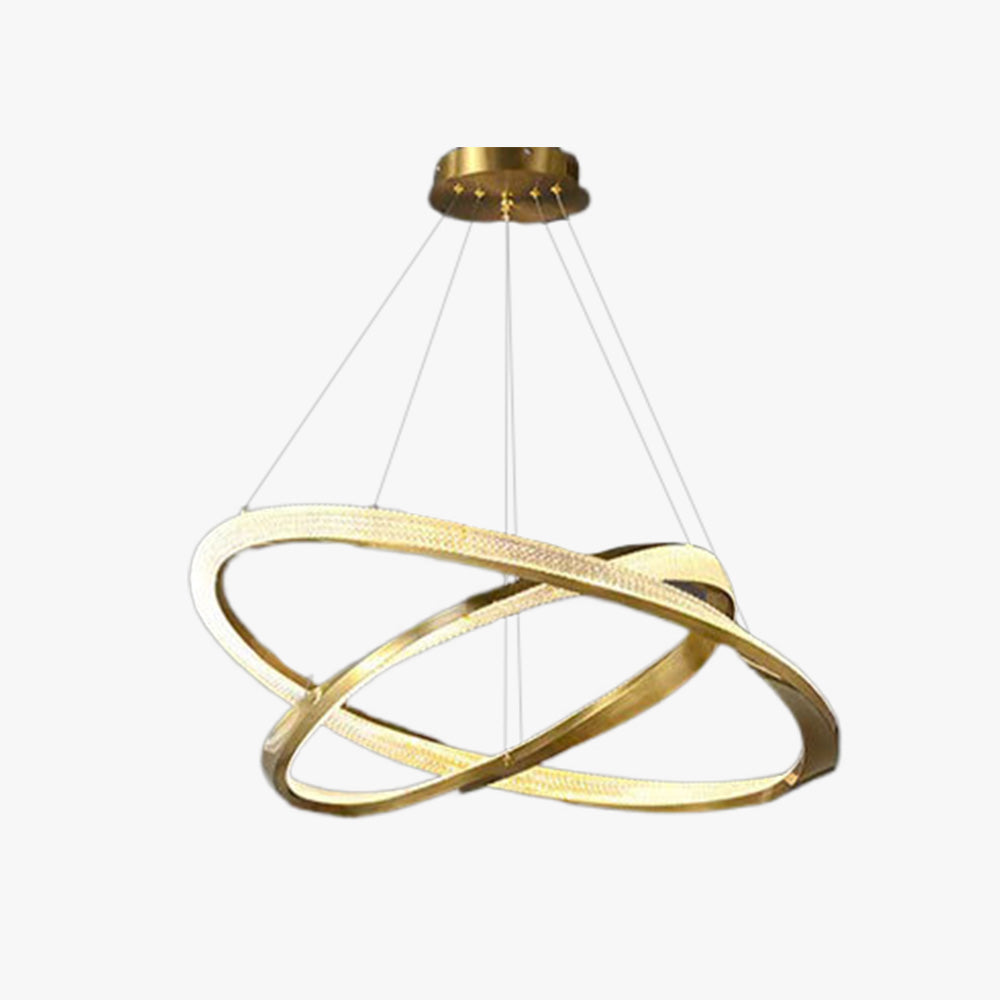 Cilavul Pendant Light, Aluminium & Arcylic, 1/2 Rings, 2 Color