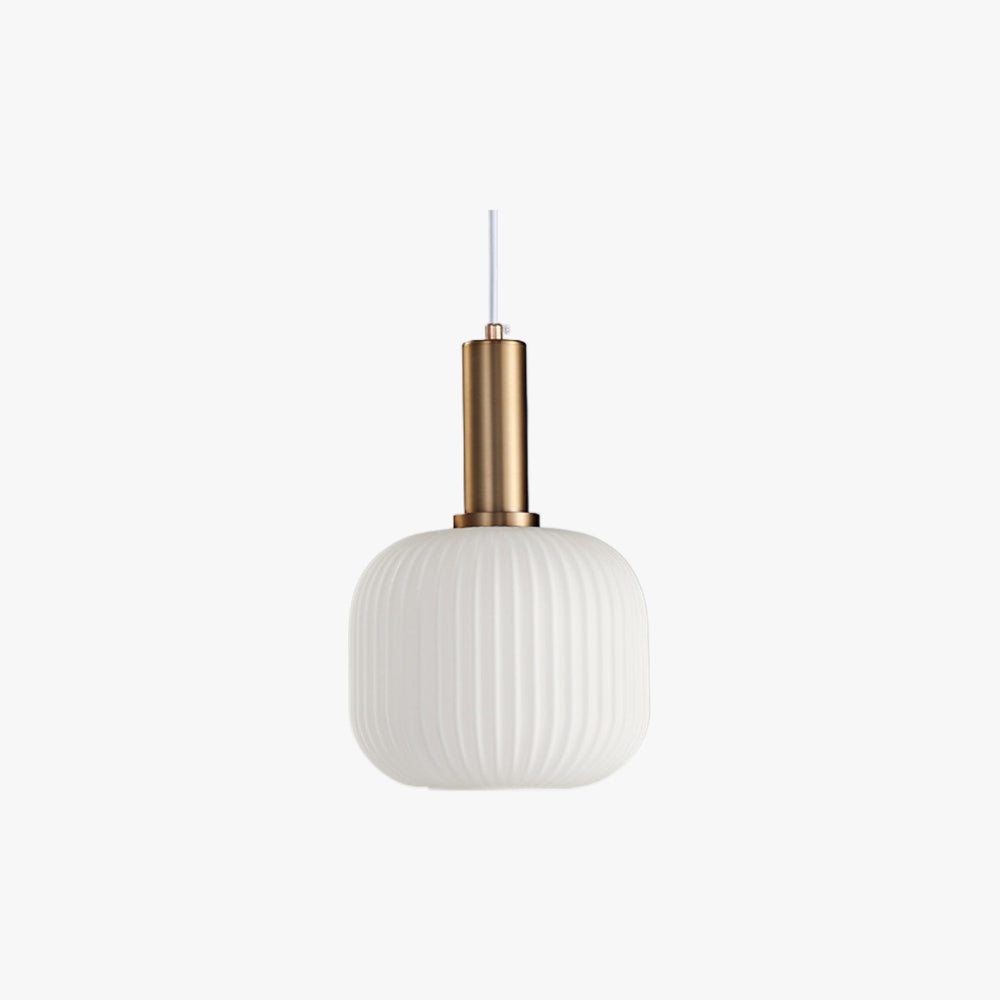 Simakur Morden Bubble Glass Pendant Light, White, Bedroom
