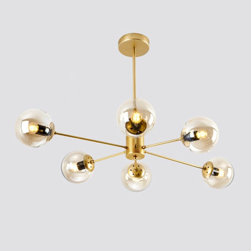 Cipilel Designer Simple Nordic Pendant Light, Black/Gold