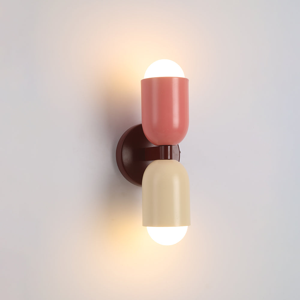 Surix Double-Headed Colorful Wall Lamp-Neutral Decor