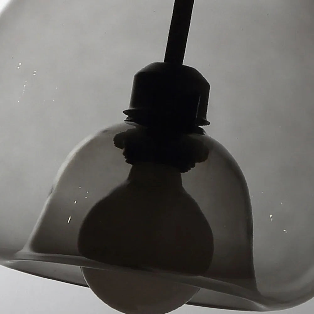 Norvia Pendant Light Globe Glass Amber/Smoky Grey-Neutral Decor