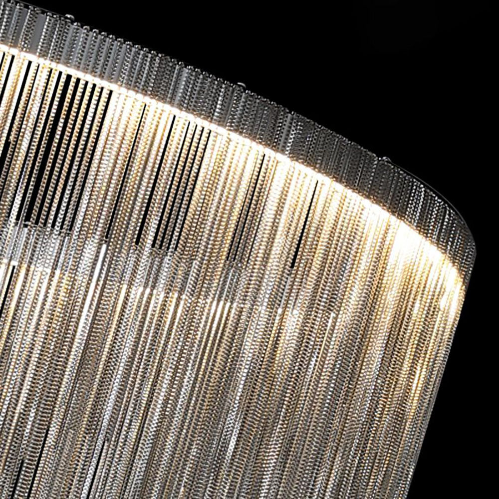 Hemapin Wall Lamp Decorative/Modern, Tassel Chain, Silver, Living Room