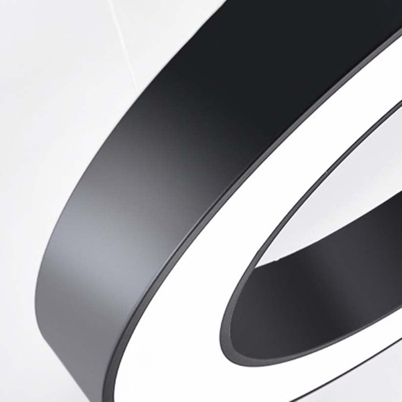 Gilutis Minimalist Ring Pendant Light, Bedroom