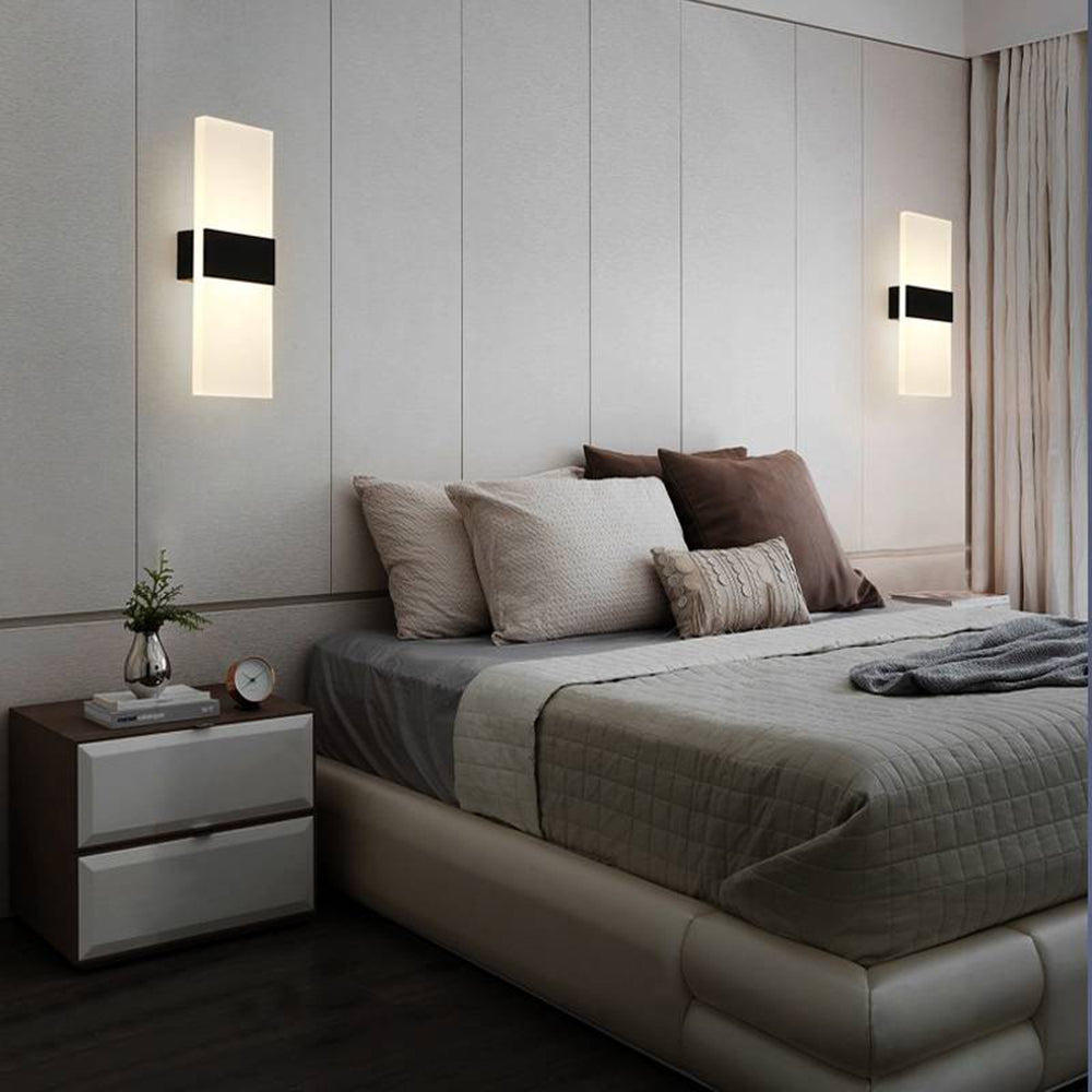 Jokekim Rectangular Wall Lamp, 3 Colour