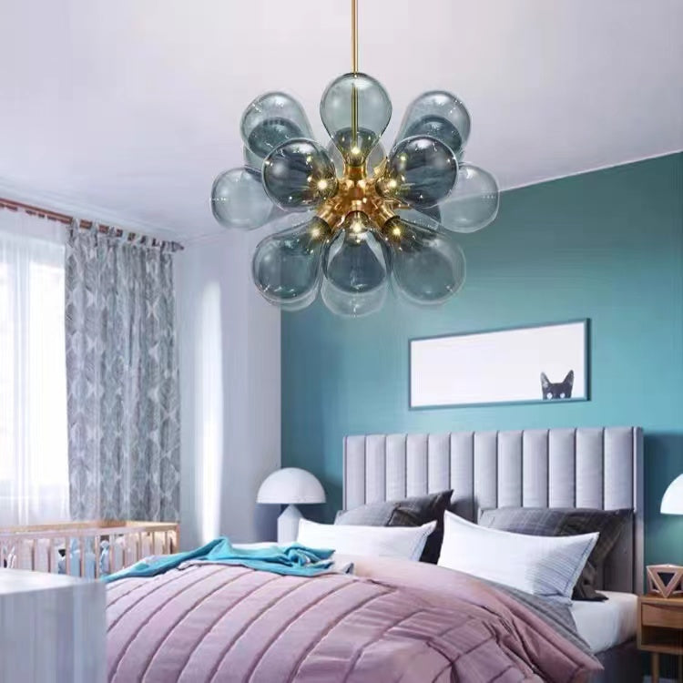 Lilosit Chic Clustered Glass Bubble Pendant Light