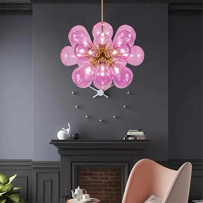 Lilosit Chic Clustered Glass Bubble Pendant Light