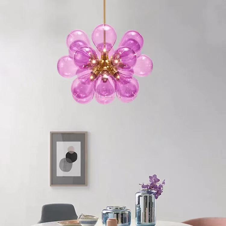 Lilosit Chic Clustered Glass Bubble Pendant Light