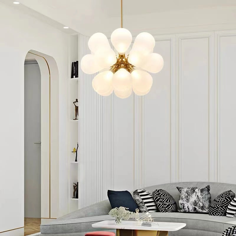 Lilosit Chic Clustered Glass Bubble Pendant Light