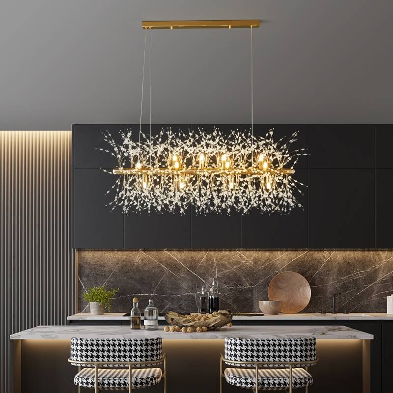 Lirex Vintage Pendant Light Dandelion firework-Neutral Decor