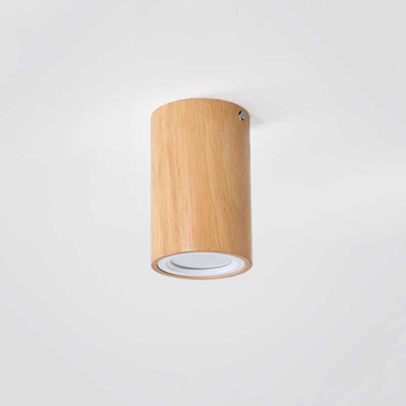 Cogusan Modern Wood Ceiling Light, Cylindrical, Corridor/Balcony