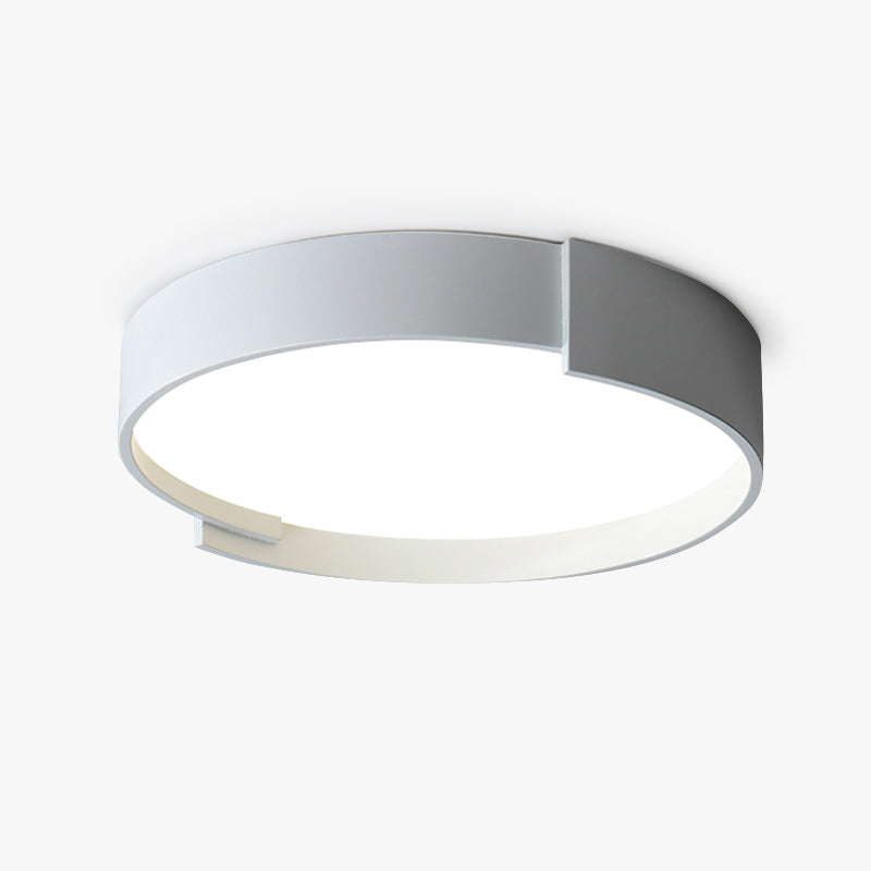Cibetin Modern Round Flush Mount Ceiling Light LED Double Layer