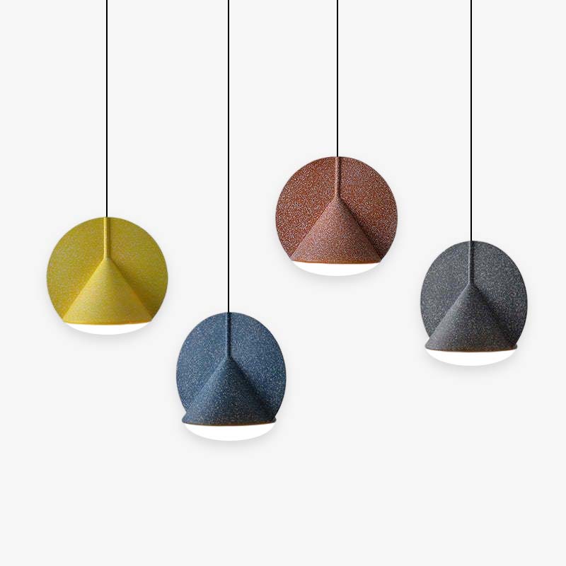 Putudot Modern LED Colorful Shade Hanging Pendant Light
